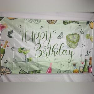 A Tiny Bit Older Happy Birthday Backdrop Banner 5x3Ft.